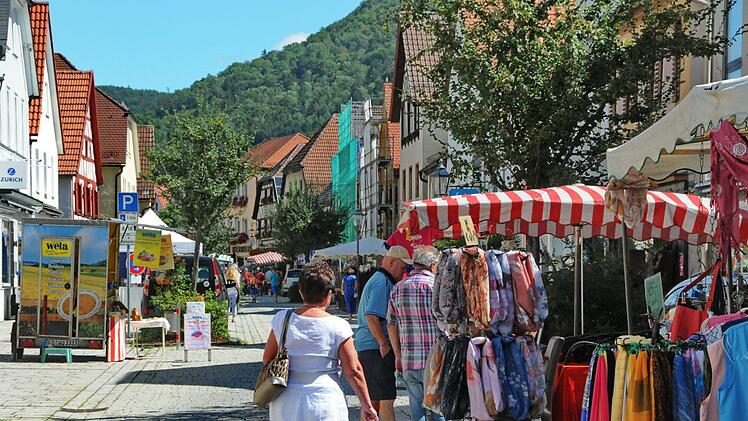 Auf dem Altstadtfest in Ebermannstadt Foto: Karl Heinz Wirth