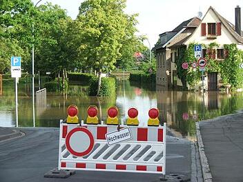 Hochwasser in Kitzingen