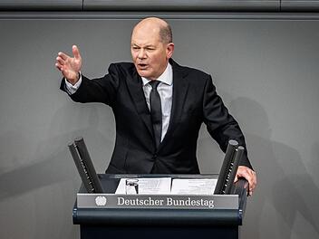 Scholz im Bundestag