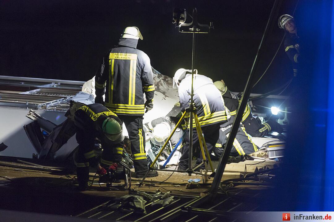 Schiffsunglück bei Erlangen: Zwei Menschen sterben