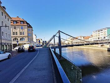 Bamberger Kettenbr&uuml;cke stadtausw&auml;rts bald wieder befahrbar - so wird der Verkehr dann geregelt