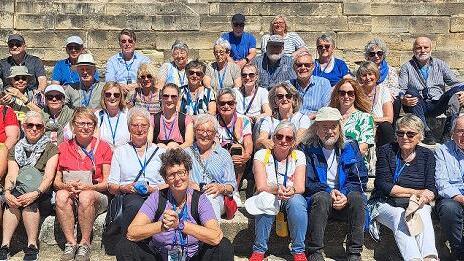 Die Teilnehmer der Kreta-Reise, organisiert von der Europa-Union, Kreisverband Hammelburg.