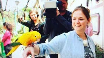 Laura Bauer konnte immer wieder neue Erfahrungen sammeln. Foto: privat