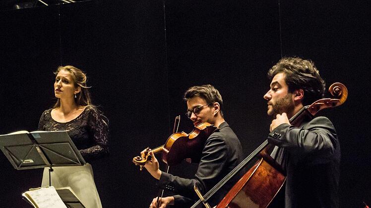 Saison-Auftakt beim Coburger "Verein": Impressionen vom Konzert des Goldmund QuartettsFoto: Jochen Berger