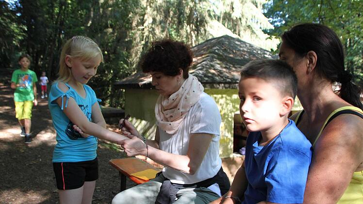 Für jede Runde gibt's einen Stempel. Foto: Ulrike Müller