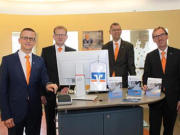 Martin Wretschitsch, Heiko Dippold, Reinhard Dölfel und Peter Lang Foto: Carmen Schwind