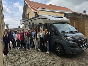 Mellrichstadt: Pflegeübungswohnmobil des Pflegeübungszentrums