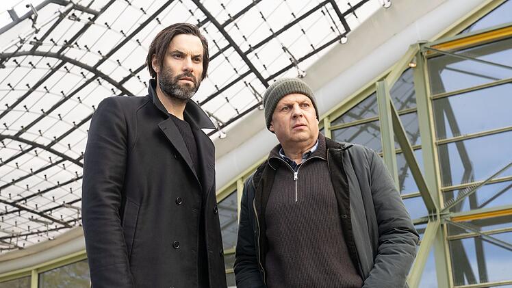 Erg&auml;nzen sich bei den Ermittlungen gut - notgedrungen: Lukas Laim (Max Simonischek, links) und Anton Simhandl (Gerhard Wittmann).