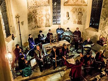 Ein eindringliches Konzerterlebnis bescherte der Melchior-Franck-Kreis zahlreichen Zuhörern in der St.-Nikolaus-Kapelle. Foto: Jochen Berger