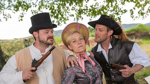 Am Mittwoch feiern die Rosenberg-Festspiele Premiere mit dem St&uuml;ck "Das Wirtshaus im Spessart". Foto: Frank Wunderatsch