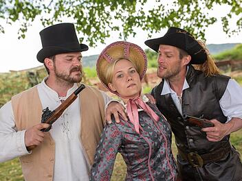 Am Mittwoch feiern die Rosenberg-Festspiele Premiere mit dem Stück "Das Wirtshaus im Spessart". Foto: Frank Wunderatsch