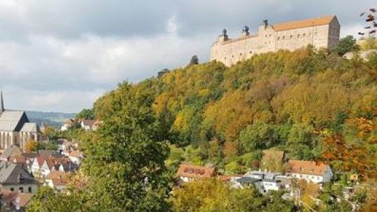 Die Erschließung der Plassenburg wird seit langen kontrovers diskutiert. Vor 25 Jahren war es die Standseilbahn - heute ist es die Buchwaldstraße. Eine Variante, die auch denkbar wäre:  Es gibt viele alte Bierkeller, die weit in den Burgberg hineinführen und als Zugang zu einem Lift dienen könnten, um Besucher nach oben zu bringen.  Foto: Ralf Müller