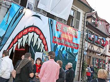 Der Griesgarten zu "heißen" Sandkerwa-Zeiten. Foto: Harald Rieger