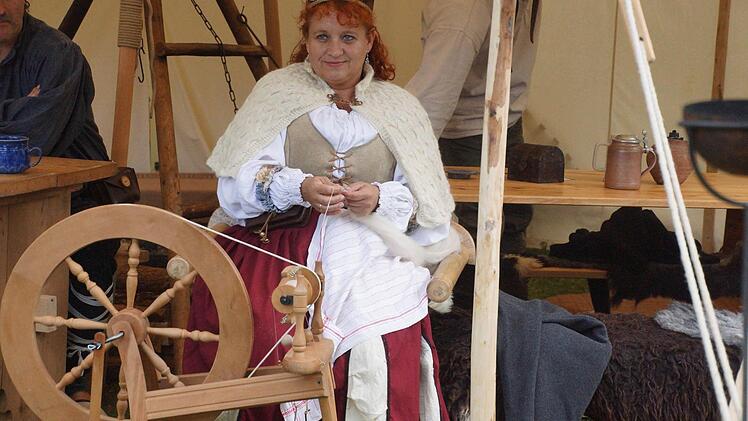Mittelalter in Maria Bildhausen . Foto: Anton Then