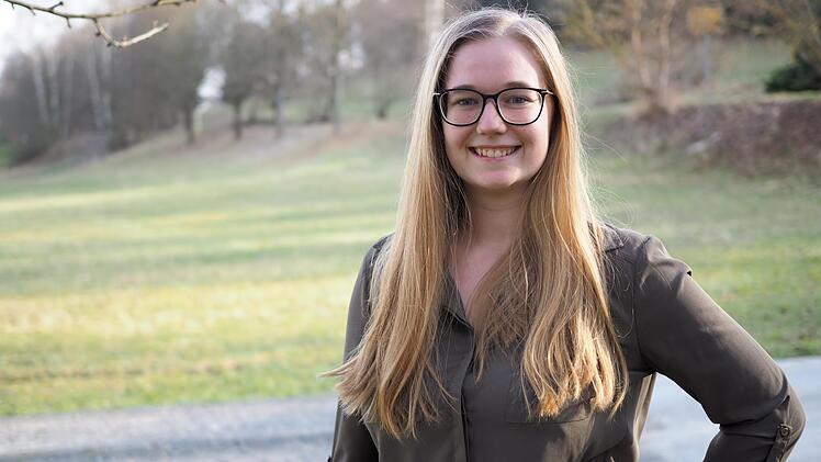 Mit 22 Jahren ist Viktoria Lauterbach das jüngste Mitglied des Kreistags Coburg.