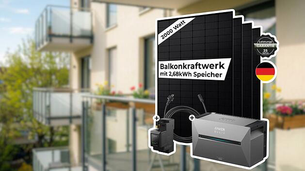 Balkonkraftwerk mit Anker Solarbank 3 im Check