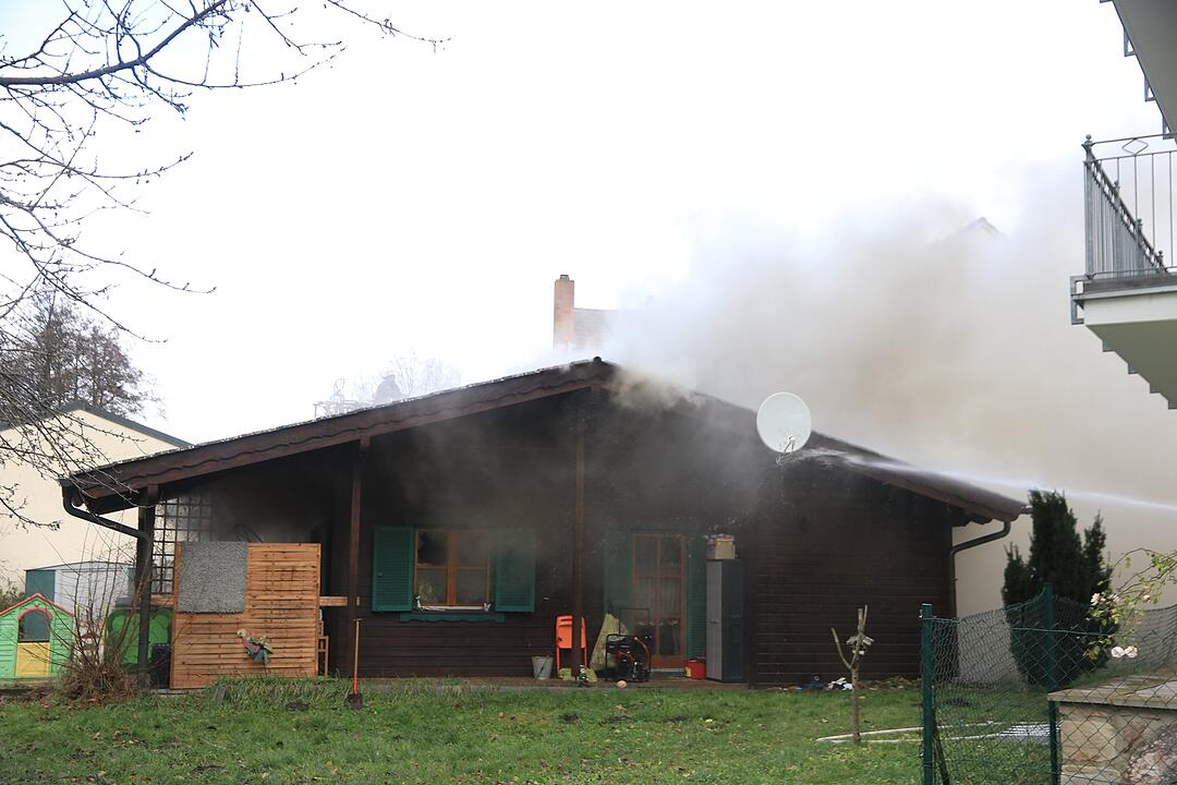 Oberfranken: Gartenhaus geht in Flammen auf - drei Welpen und eine Katze sterben