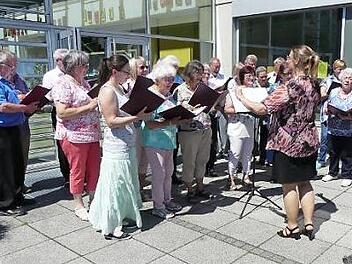 Die "Harmonie" bei ihrem Auftritt  Foto: Paul Pöhlmann