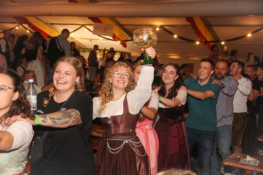 Endlich wieder Weinfest in Abtswind.