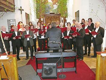 Der Michaelischor begeisterte mit seinen Darbietungen.  Foto: Paul Pöhlmann