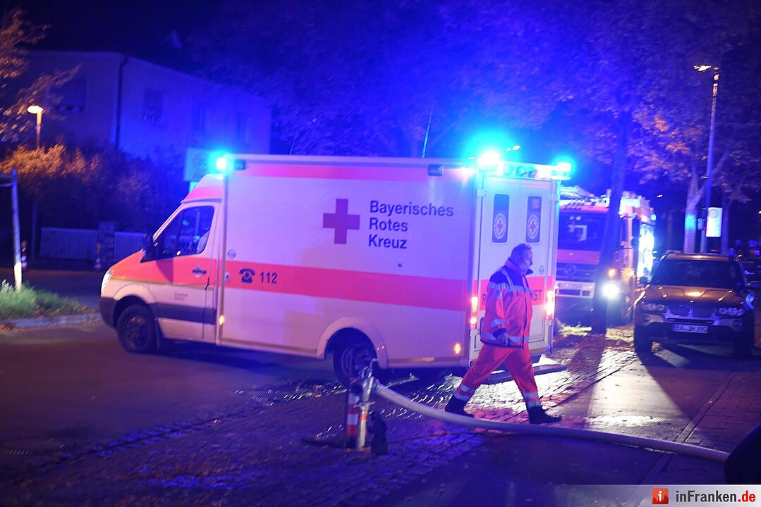 Brand in Tiefgarage in Bamberg - Hotel evakuiert