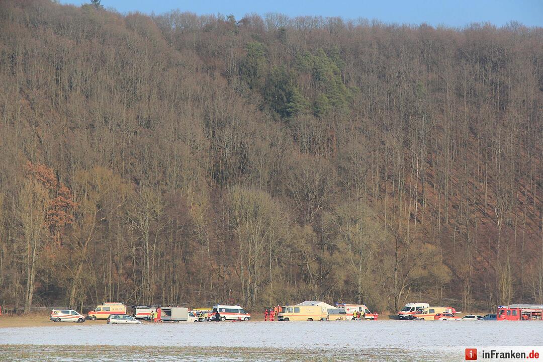 Kreis Bad Kissingen: Suchaktion nach Eis-Unfall