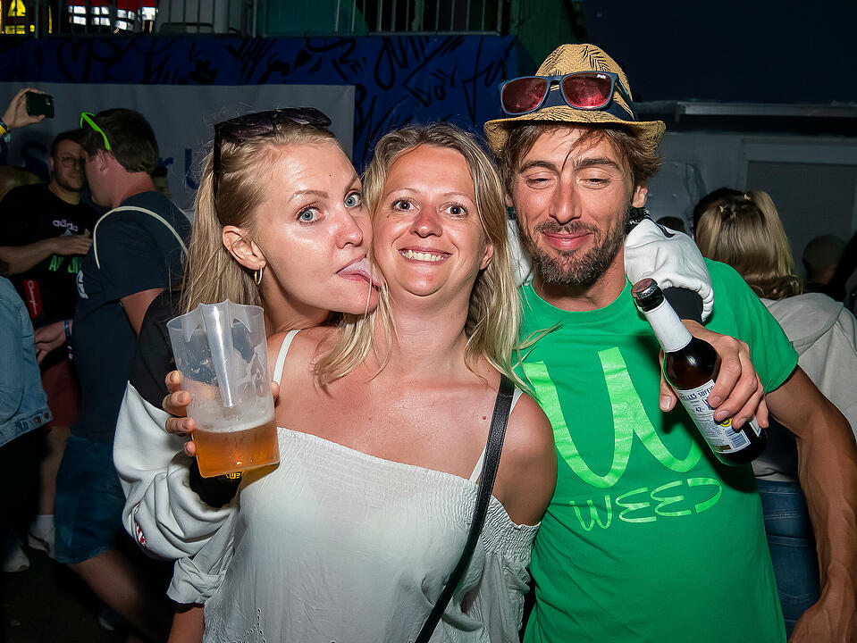 Beste Stimmung herrschte beim größten HipHop Open Air in Nordbayern!