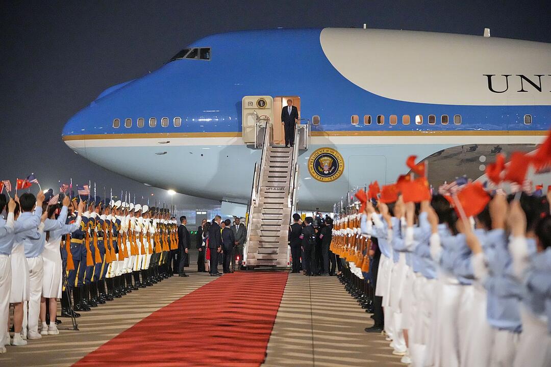 US-Pr&auml;sident Trump in China
