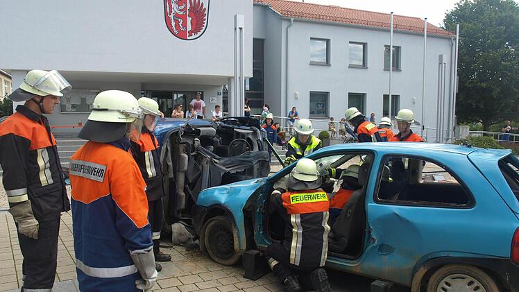 135 Jahre Feuerwehr Oerlenbach Foto: Stefan Geiger