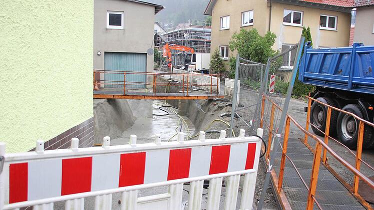 Der Tiefenbach erhält ein neues Flussbett.  Foto: Friedwald Schedel
