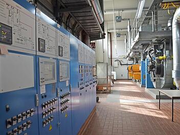 Um die Sicherheit im Fernw&auml;rmeheizkraftwerk (hier das Kesselhaus) drehte sich eine Anfrage der Freien W&auml;hler.