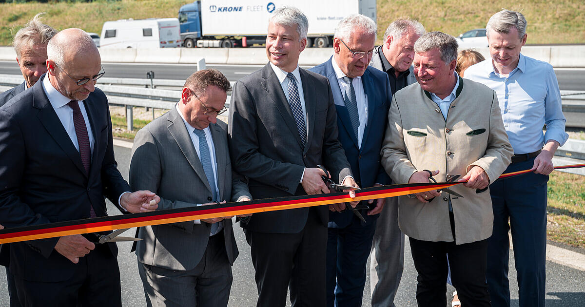 Autobahn-Großprojekt: A3-Ausbau in Franken nach sechs Jahren abgeschlossen