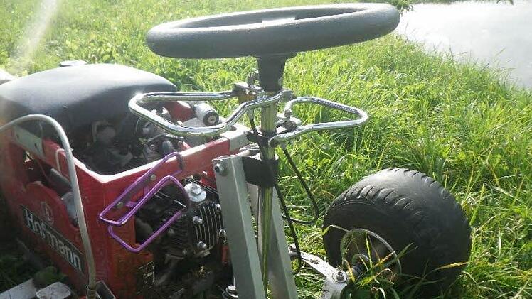 Lenkereinheit mit Kupplung und Bremse Foto: Polizei Neustadt an der Aisch