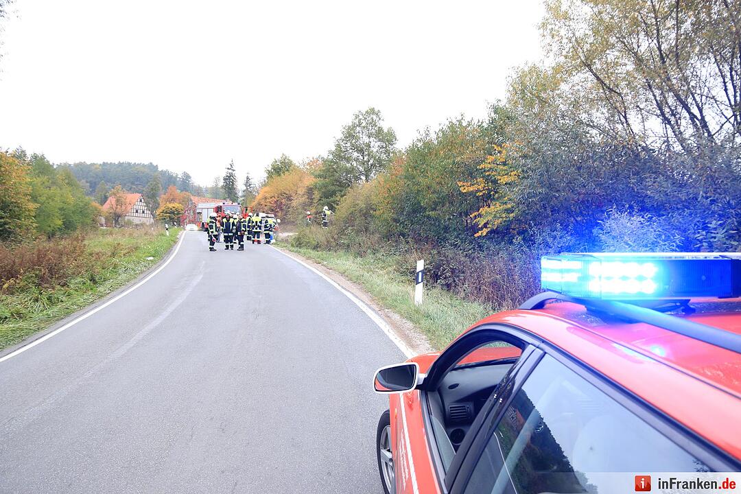 Unfall bei Schlüsselfeld