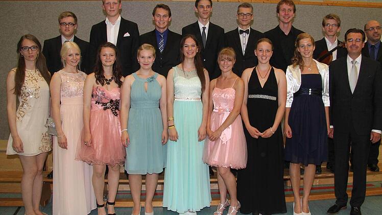 MGF-Gymnasium: Sie haben eine Eins vorm Komma. Foto: Sonja Adam