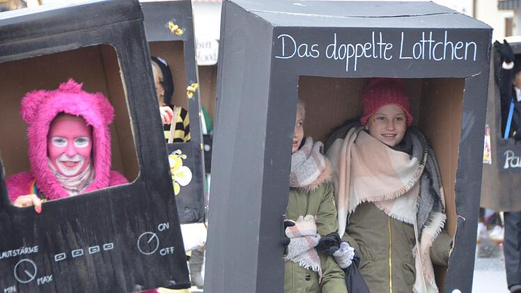 Straßenfasching in Ebenhausen Foto: Peter Rauch