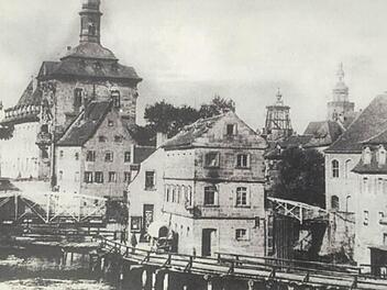 Eine historische Aufnahme des Bereichs Untere Mühlen aus dem Jahr 1904. Repro: Groscourth