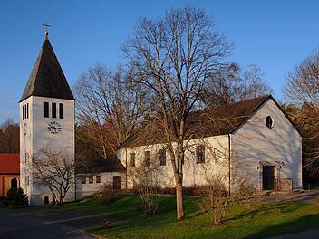 Die Wildensorger Kirche St. Josef der Arbeiter wurde 1968 gesegnet.Foto: Krapp