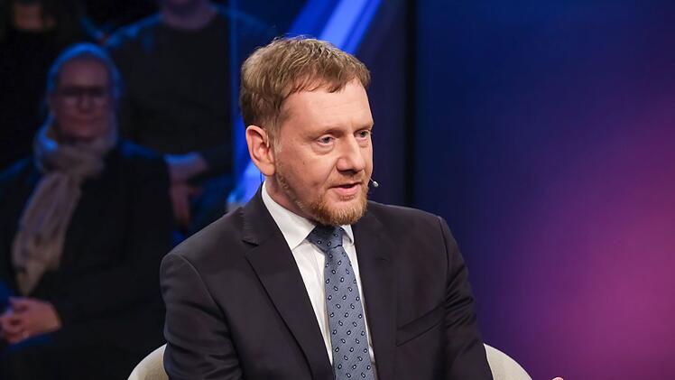 Michael Kretschmer forderte bei "Maischberger" im Ersten tief greifende Reformen: "Wir m&uuml;ssen raus aus dem Kleinklein, Und die Zeit l&auml;uft uns davon."