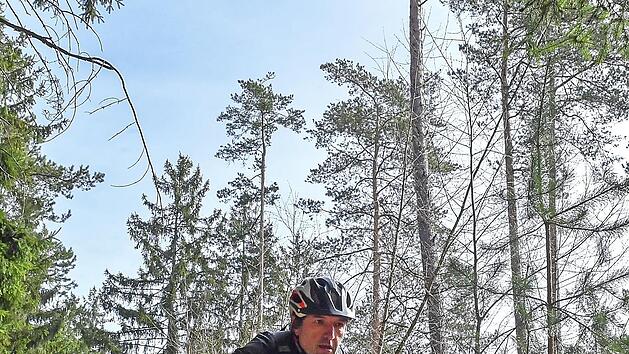 Mountainbiker sind im Wirtschaftswald nicht immer gern gesehen.