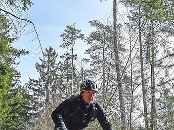 Mountainbiker sind im Wirtschaftswald nicht immer gern gesehen.