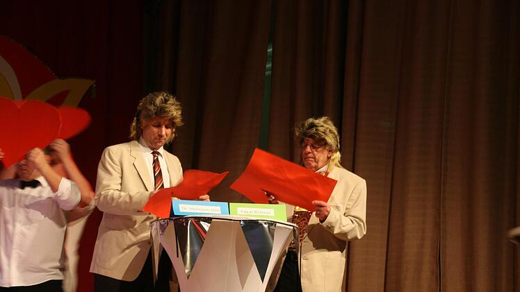 Die Auftritte auf der Heroldsbacher Prunksitzung begeisterten das Publikum.Sylvia Hubele