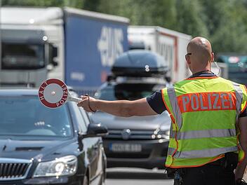 Grenzkontrolle in Bayern