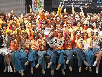 Die Abordnung aus R&ouml;ttenbach war bei der bayerischen Meisterschaft sehr erfolgreich.