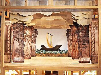 So sah eine Theaterbühne im Barock aus. Foto: Klaus-Dieter Reus