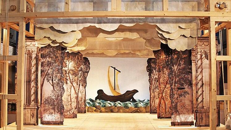 So sah eine Theaterbühne im Barock aus. Foto: Klaus-Dieter Reus