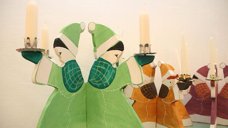 Der siebte Kulmbacher Kunsthandwerkermarkt ist eröffnet. Foto: Jürgen Gärtner