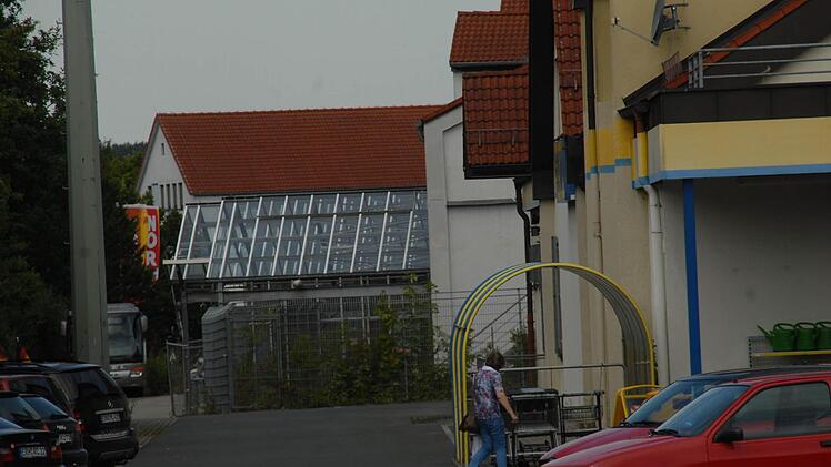 Vor dem Abbruch beziehungsweise Umbau