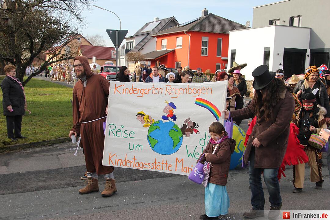 Faschingszug Oberhaid 2016