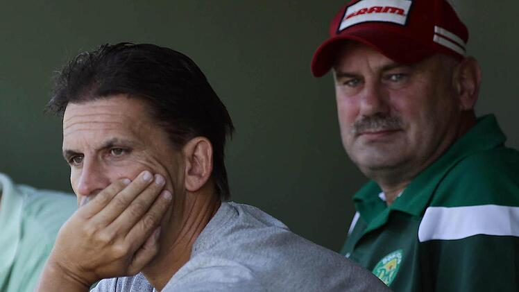 Zwei, die nicht mehr für die DJK Don Bosco Bamberg tätig sind: Trainer Gerd Schimmer (l.) und Teammanager Andi Kleilein. Foto: sportpress